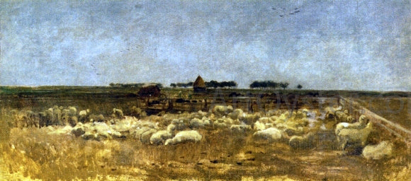  Charles Francois Daubigny Le Parc a Moutons - Canvas Art Print