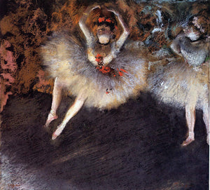  Edgar Degas Le Pas Battu - Canvas Art Print