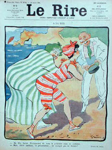  Jules Alexandre Grun Le Rire - A La Mer - Canvas Art Print