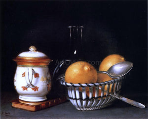  Raphaelle Peale Lemons and Sugar - Canvas Art Print