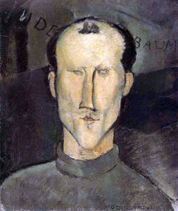  Amedeo Modigliani Leon Indenbaum - Canvas Art Print