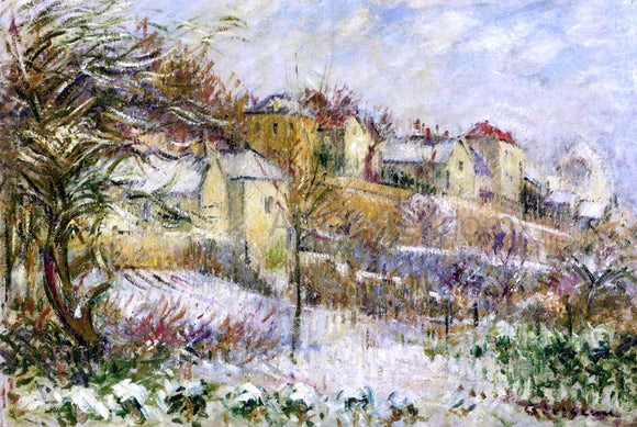  Gustave Loiseau L'Hermitage in Pontoise - Canvas Art Print