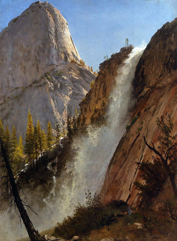  Albert Bierstadt Liberty Cam, Yosemite - Canvas Art Print