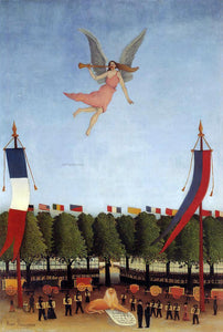  Henri Rousseau Liberty Inviting Artists to Take Part in the 22nd Exhibition of the Society of Independent Artists - Canvas Art Print