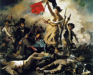  Eugene Delacroix Liberty Leading the People - Canvas Art Print