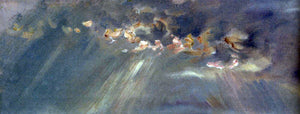 Paul Huet Light Breaking Through Clouds Pic 1 - Canvas Art Print