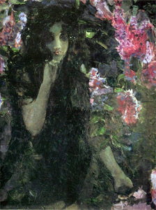  Michael Vrubel Lilac Detail - Canvas Art Print