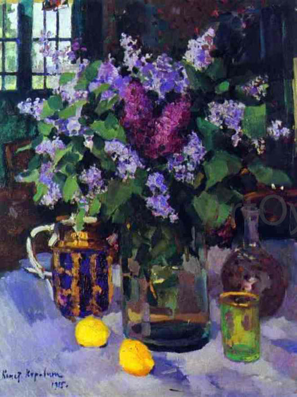  Constantin Alexeevich Korovin Lilacs. Still Life - Canvas Art Print