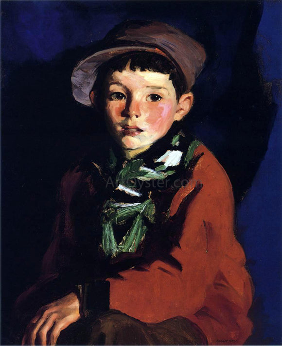  Robert Henri Listening Boy - Canvas Art Print
