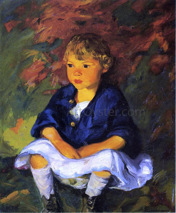  Robert Henri Little Country Girl - Canvas Art Print