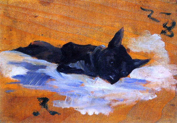  Henri De Toulouse-Lautrec LIttle Dog - Canvas Art Print