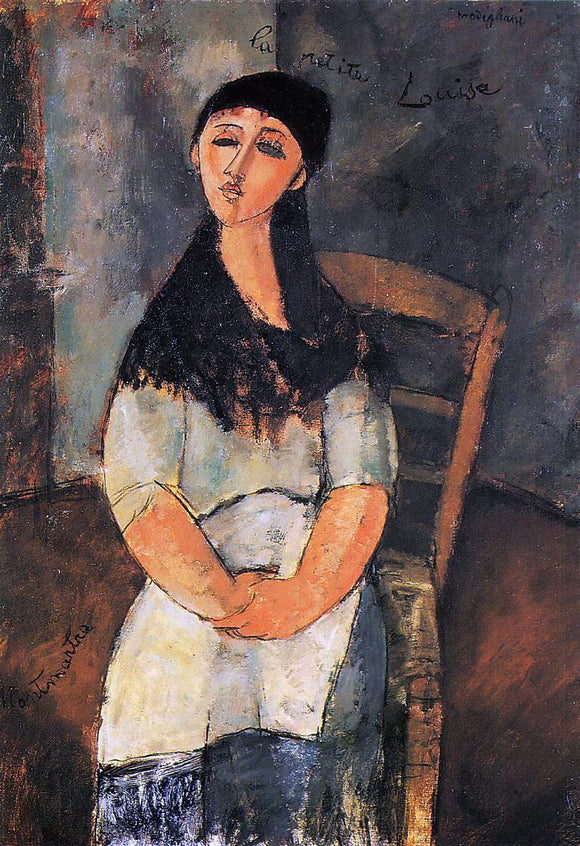  Amedeo Modigliani Little Louise - Canvas Art Print