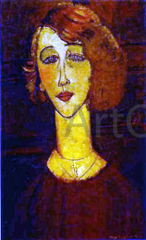  Amedeo Modigliani Lolotte - Canvas Art Print