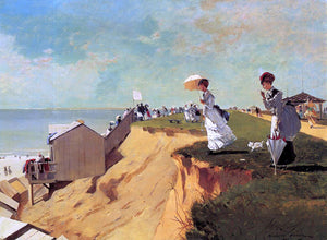  Winslow Homer Long Branch, New Jersey - Canvas Art Print