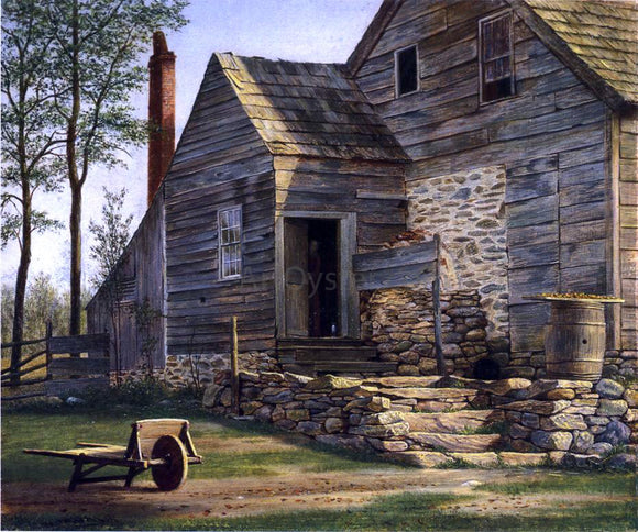  William M Davis Long Island Homestead - Canvas Art Print