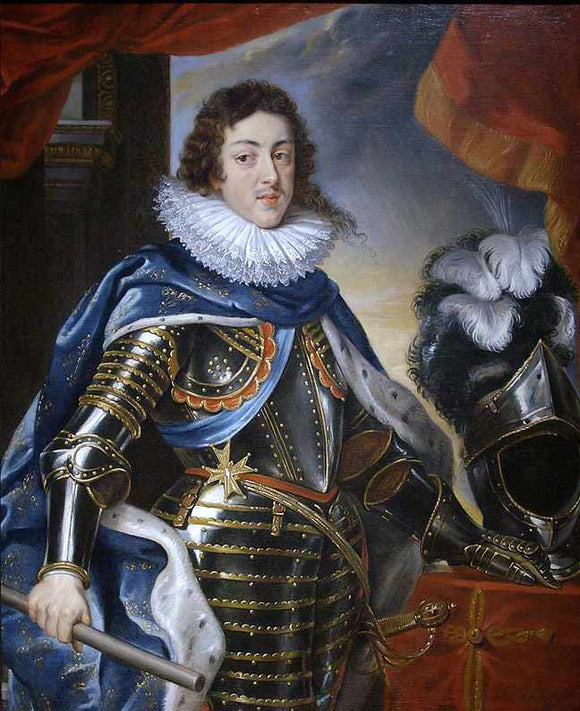  Peter Paul Rubens Louis XIII - Canvas Art Print