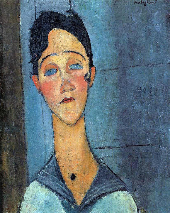  Amedeo Modigliani Louise - Canvas Art Print
