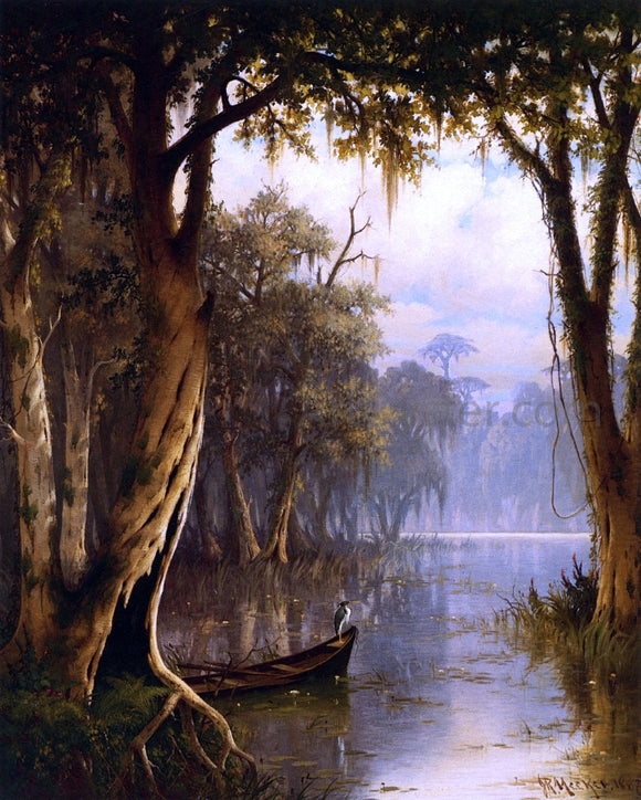  Joseph R Meeker Louisiana Bayou - Canvas Art Print