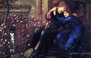  Sir Edward Burne-Jones Love Among the Ruins - Canvas Art Print