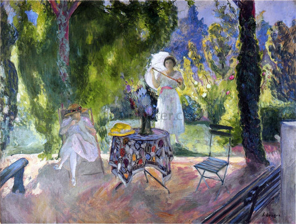  Henri Lebasque Lunch in the Garden - Canvas Art Print