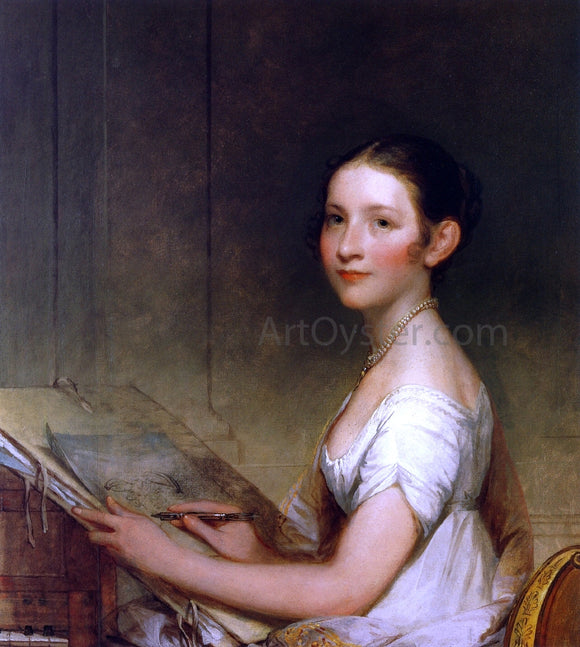  Gilbert Stuart Lydia Smith - Canvas Art Print