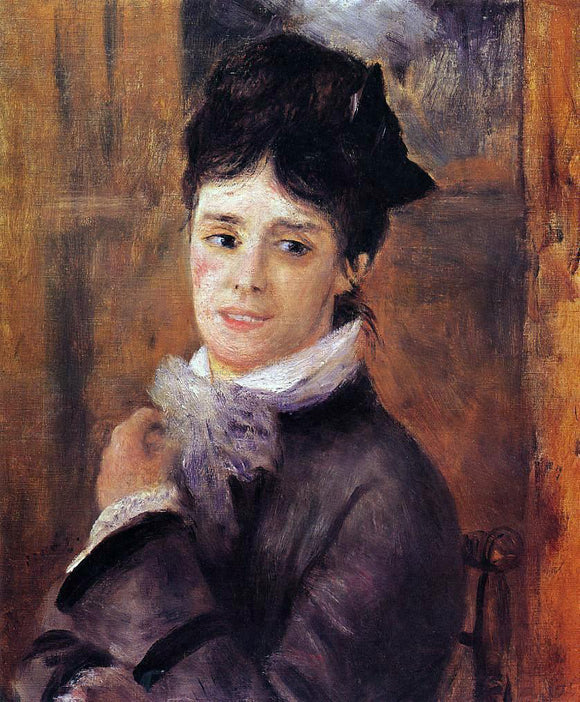  Pierre Auguste Renoir Madame Claude Monet - Canvas Art Print