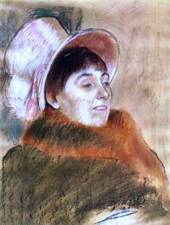  Edgar Degas Madame Deitz-Monin - Canvas Art Print