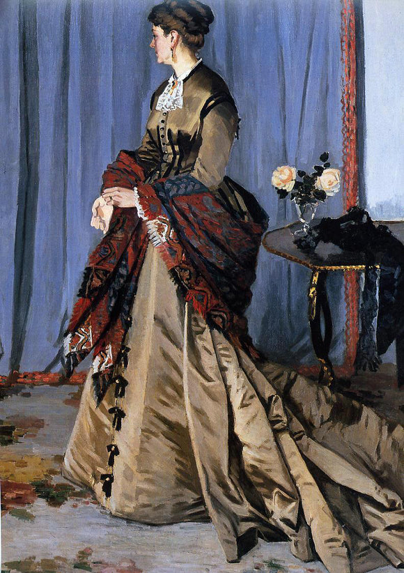  Claude Oscar Monet Madame Gaudibert - Canvas Art Print