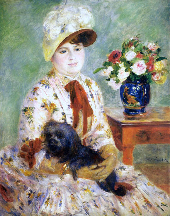  Pierre Auguste Renoir Madame Hagen - Canvas Art Print