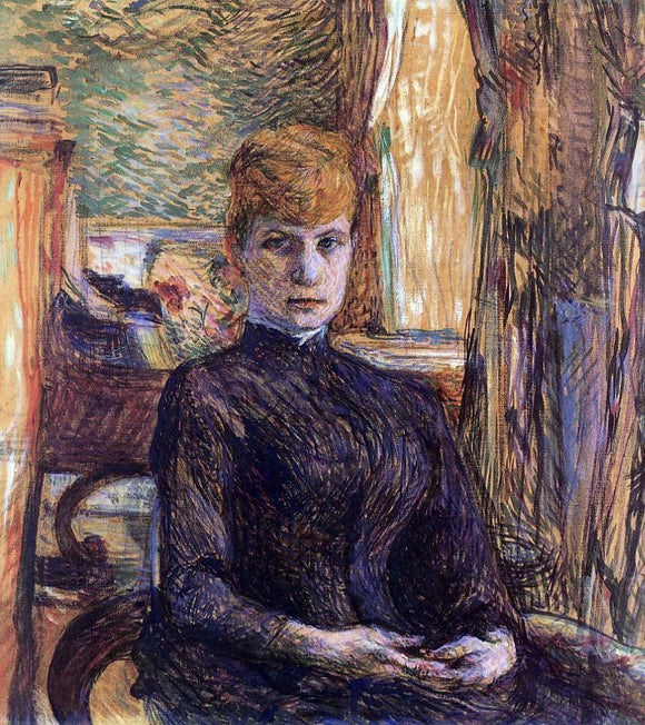  Henri De Toulouse-Lautrec Madame Juliette Pascal - Canvas Art Print