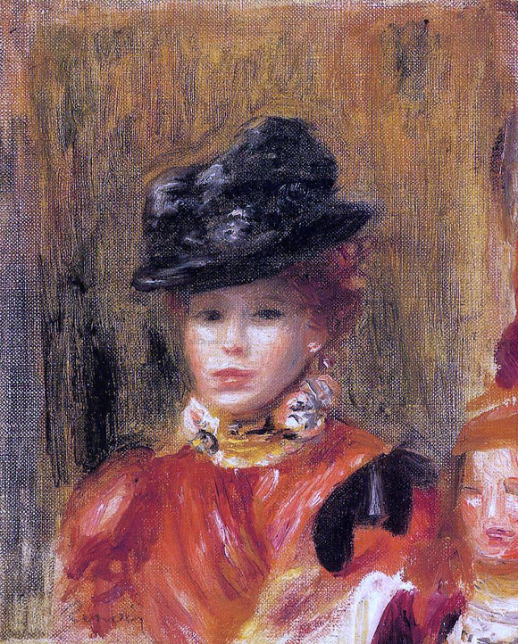  Pierre Auguste Renoir Madame Le Brun and Her Daughter - Canvas Art Print