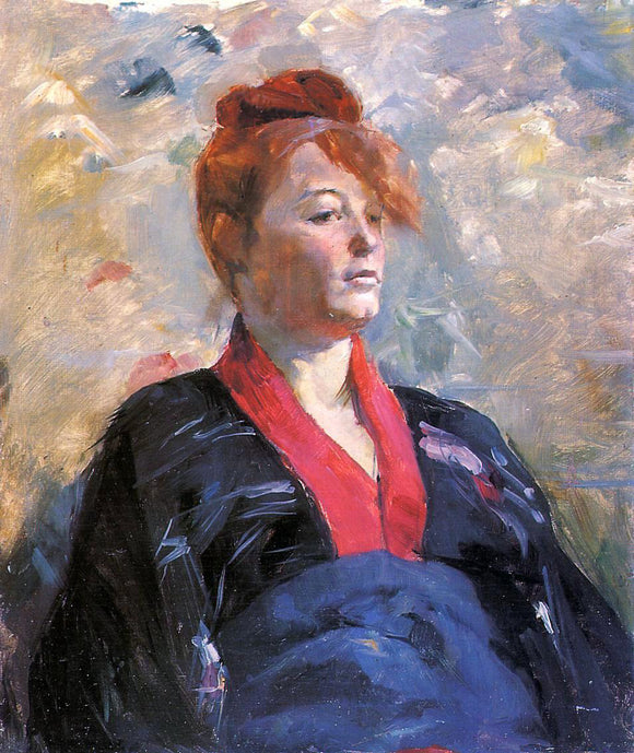  Henri De Toulouse-Lautrec Madame Lili Grenier - Canvas Art Print