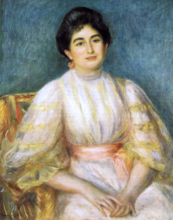  Pierre Auguste Renoir Madame Paul Gallimard nee Lucie Duche - Canvas Art Print