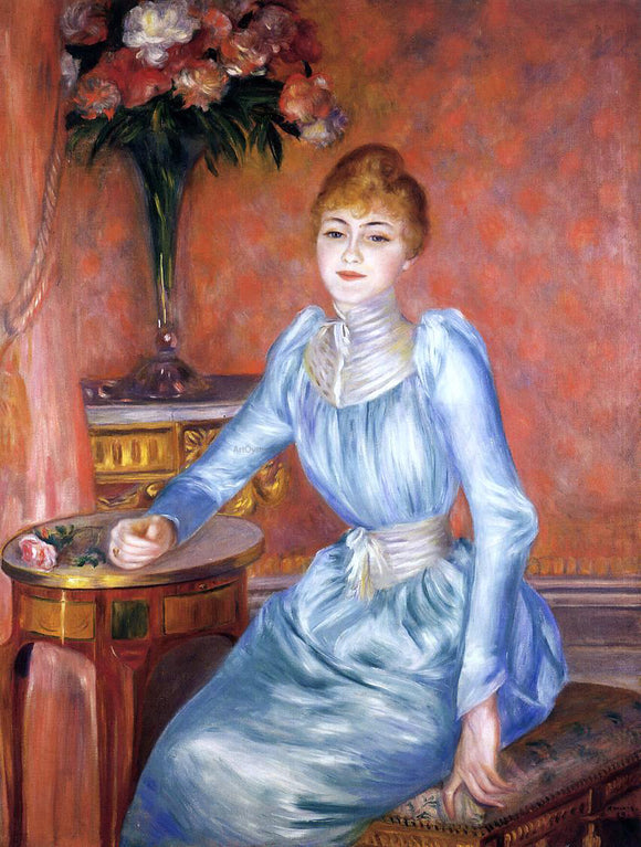  Pierre Auguste Renoir Madame Robert de Bonnieres - Canvas Art Print