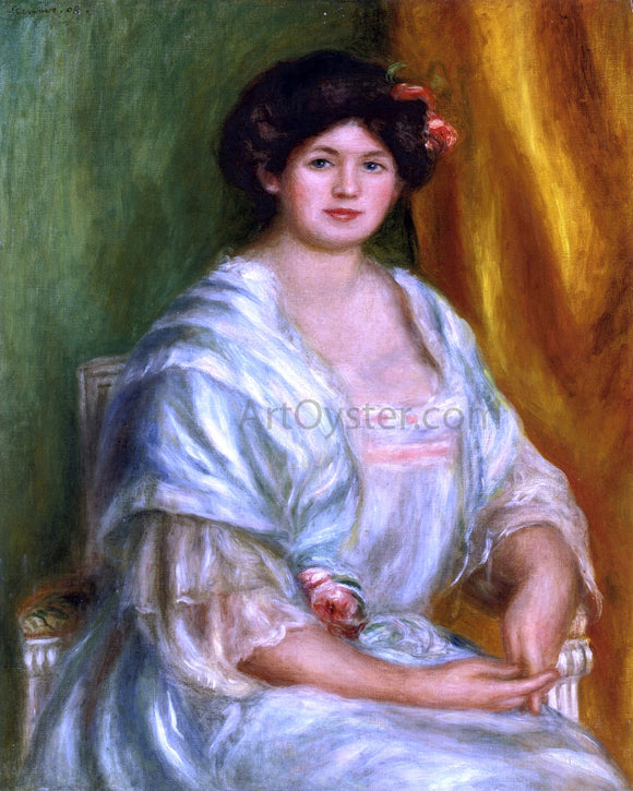  Pierre Auguste Renoir Madame Thurneyssen - Canvas Art Print
