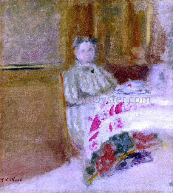  Edouard Vuillard Madame Vuillard at Table - Canvas Art Print