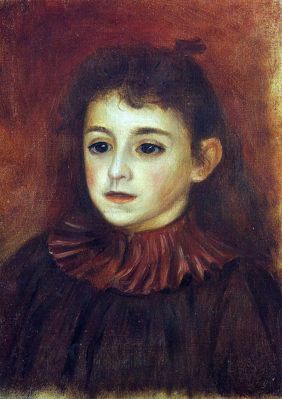  Pierre Auguste Renoir Mademoiselle Georgette Charpentier - Canvas Art Print