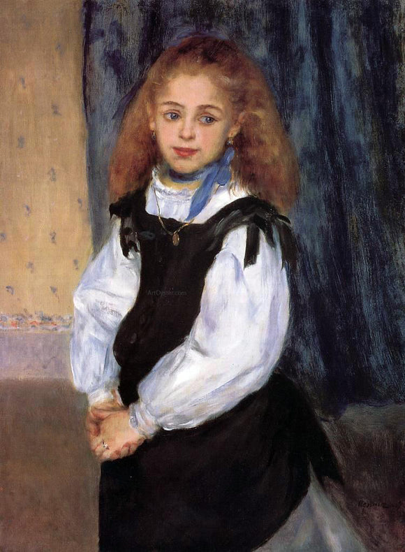  Pierre Auguste Renoir Mademoiselle Legrand - Canvas Art Print