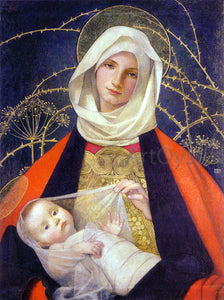  Marianne Preindelsberger Stokes Madonna and Child - Canvas Art Print