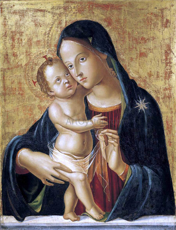  Antoniazzo Romano Madonna and Child - Canvas Art Print
