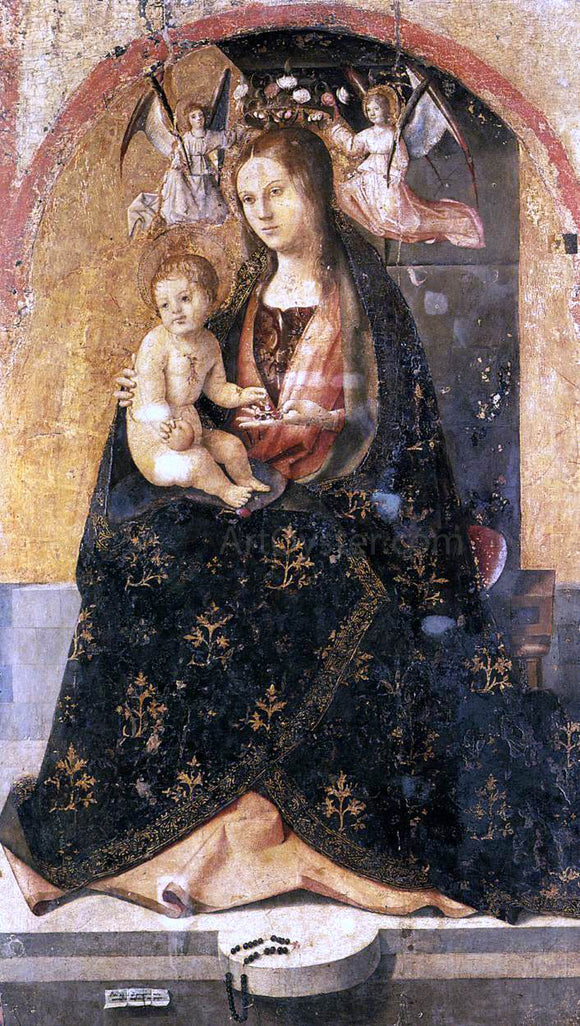  Antonello Da Messina Madonna and Child - Canvas Art Print