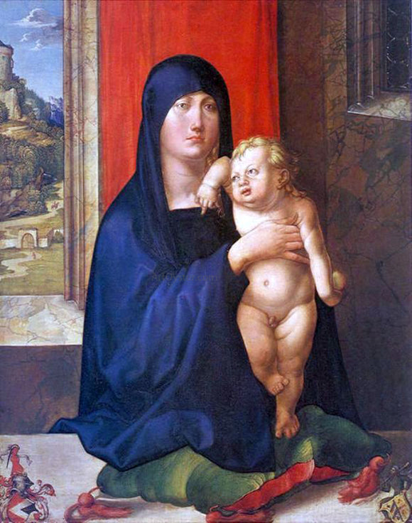  Albrecht Durer Madonna and Child - Canvas Art Print