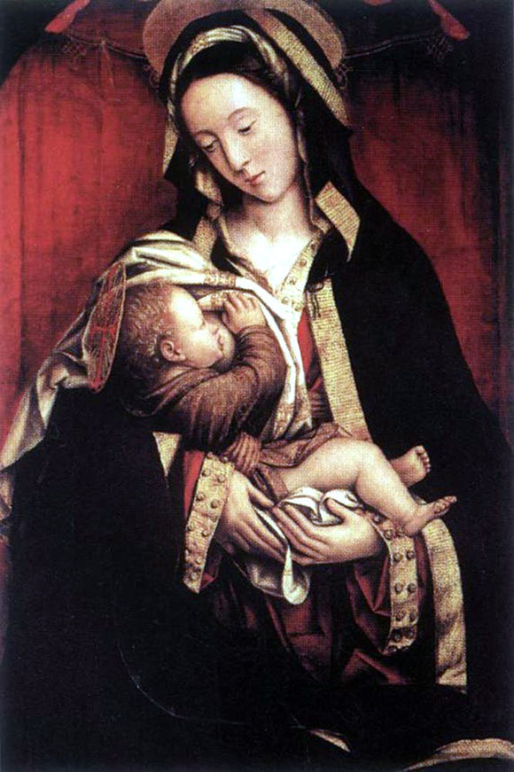  Defendente Ferrari Madonna and Child - Canvas Art Print