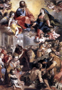  Federico Fiori Barocci Madonna del Popolo - Canvas Art Print