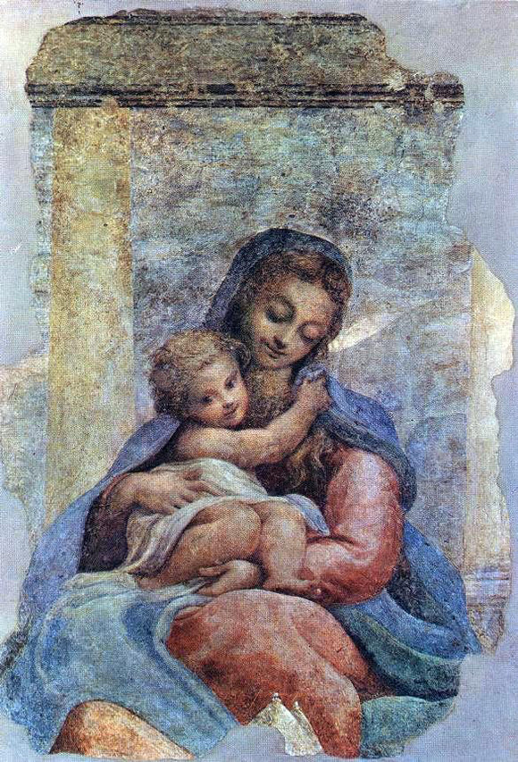  Correggio Madonna della Scala - Canvas Art Print