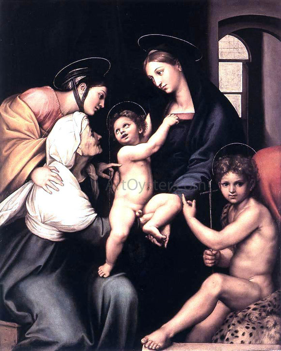  Raphael Madonna dell'Impannata - Canvas Art Print