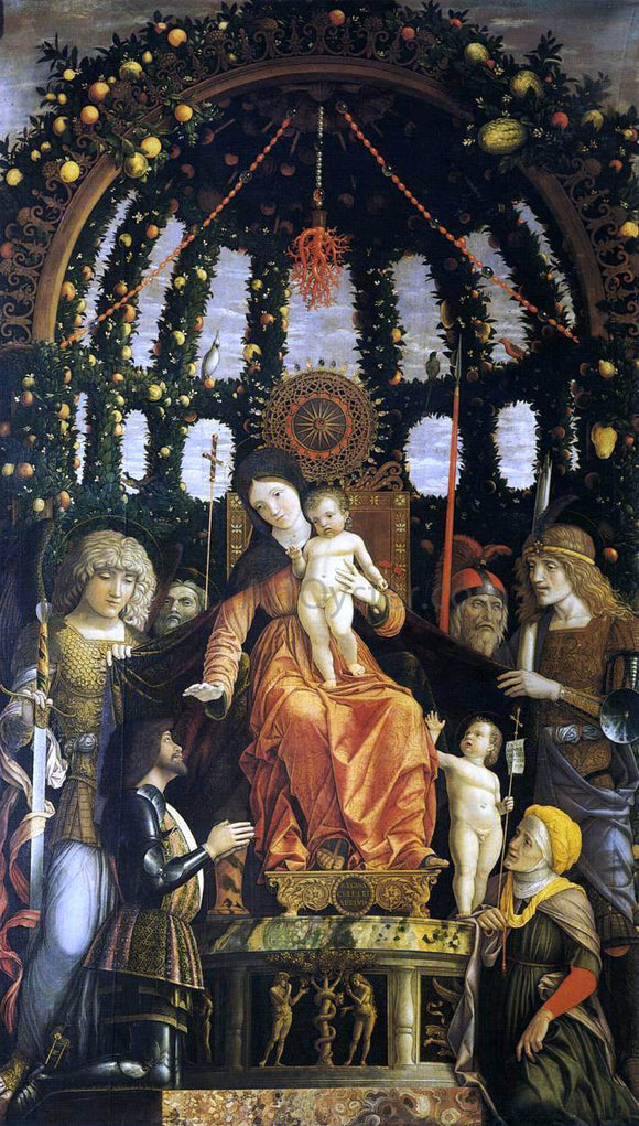  Andrea Mantegna Madonna of Victory - Canvas Art Print