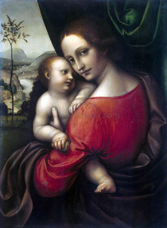  Giampietrino Madonna with Child - Canvas Art Print