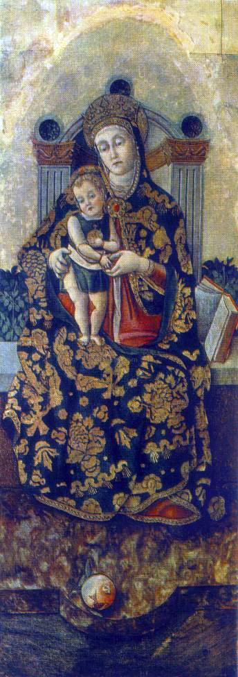  Vittorio Crivelli Madonna with the Child - Canvas Art Print