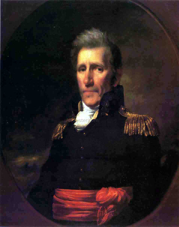  Samuel Lovett Waldo Major General Andrew Jackson - Canvas Art Print